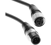 Cable de 10 mts con conector M12 para kits AHD de visión trasera Yatek, EL81068