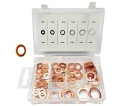 Set de 80 arandelas varias cobre