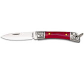 Navaja Miniatura Acrilico Rojo Albainox.