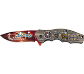 Navaja Albainox Vikinga Con Clip.