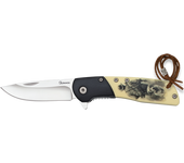 Navaja Albainox Madera Negra / Abs Caza.