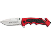 Navaja Táctica K25 Roja-negra Hoja: 9.6