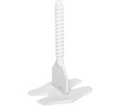 RUBI | Base Plana 1,5 mm Cyclone Level System Para Baldosas Espesores de 3 a 18 mm | 100 unidades | Sistema para Facilitar Colocación Cerámicas de Gran Formato | Niveladores Azulejos)