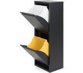 Cubo de Basura para Reciclaje Jobgar Negro 2 cajones - Marca: Jobgar - EAN: 8027410002143