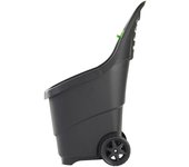 Carrito Garden Multiusos 68 Litros- Carrito de Polipropileno con Ruedas para Leña, Jardinería y Herramientas.