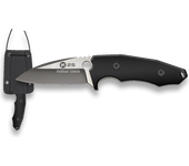 Cuchillo K25 G10 Black. Hoja: 7 Cm