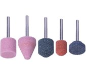 Wolfcraft - Set 5 muelas lijar/pulir vastago 3mm 2142