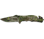 Navaja Albainox Fos. Camo Verde. H: 8