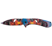 Navaja Albainox 3d Diablo Hoja: 9.1 Cm