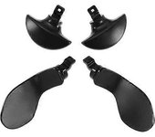 Controlador PS5 Edge negro botones metálicos negros accesorios de repuesto para videojuegos