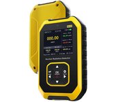 Geiger Counter Detector de radiación nuclear - Dosímetro de radiación con pantalla LCD, portátil portátil Beta Gamma X-ray recargable monitor de ra...