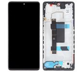 Para Xiaomi Poco X5 Pro 5G/Redmi Note 12 Pro 5G Pantalla LCD de grado C y ensamblaje de digitalizador + marco