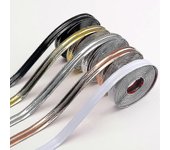 Molduras autoadhesivas de 10 m, tira flexible de torceduras, tira de extremo de PVC, decoración de bordes y esquinas de azulejos, pelar y pegar - H...