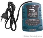 Reemplace para Makita 18V Mini Charger DC18RC Reemplace el cargador para baterías de litio Makita BL1860 BL1450 BL1830 EU Plug color aleatorio