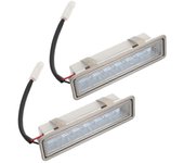 2 piezas de bombillas LED para campana extractora Luz fría para estufas integradas Bombillas de repuesto para campana de ventilación de cocina Bomb...
