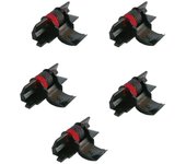 IR40T IR-40T (paquete de 5) Compatible con calculadora Rodillo de tinta de repuesto para CASIO FR 2550 2500 HR100 HR150 HR7 HR8