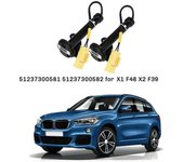 1 par de sensor de bisagra de actuador de capó activo izquierdo y derecho 51237300581 51237300582 para X1 F48 X2 F39 MINI 2013-2019 amarillo negro