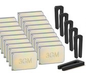 Paquete de 24 kits de equilibrio de ventiladores de techo para equilibrar el peso del ventilador de techo, 6 juegos de clips de equilibrio de venti...