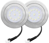2Pack de bombillas de campana extractora de 1,5 W,Bombillas de campana de cocina de 12 V CC, reemplazo de luz de cocina de 20 W
