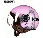 Four Seasons Electric Motorcycle Helmet Beon 3/4 Open Face E-scooter Accessories Motocross Scooter Bicycle Helmets For Women Men