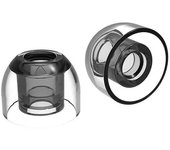 Para AZLA Xelastec Eartips In-Ear Monitor IEM HiFi WF1000xm4 1697ti Qdc Earplug TPE Material Anti Slip Filter A C