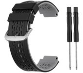 Correa de reloj de silicona de repuesto Garmin Approach S2/S4 Negro gris