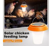Lámpara especial de gallinero de granja solar Lámpara de iluminación súper brillante xi