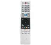 unbrand CT-8543 Control remoto para controlador inteligente de reemplazo de Toshiba Smart TV