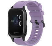 Para Garmin Venu SQ 20mm Correa de reloj de silicona suave de color sólido
