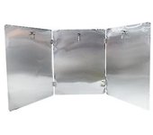Calentador de patio Reflector Shield Calentadores al aire libre para propano de patio y gas natural