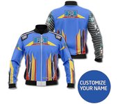 Kartex Suits Chaqueta de carreras de karts, nueva chaqueta bomber soft shell con sublimación digital nm-019 S