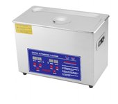 Limpiador ultrasónico 1.3L-30L con calentador y temporizador digital para gafas, joyas, dentaduras postizas, monedas y más, 100% nuevo