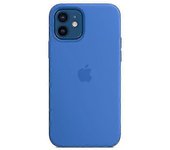 Funda de silicona para Iphone 12 y 12 Pro Azul Capri iphone 12  12pro