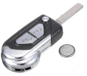 Para Citroen DS3 2 botones Kit de servicio remoto del caso del llavero remoto del coche Carcasa del llavero con batería