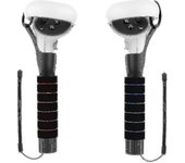 Empuñaduras de extensión de manijas dobles para controladores Oculus Quest, Quest 2 o Rift S Jugando a los juegos Beat Saber 2024rui-Yvan