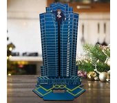 Calendario de Adviento Die Hard 2024,Calendario de cuenta regresiva de Navidad de madera de 24 días para niños Regalos de Adviento de Navidad Decor...