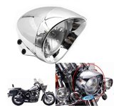 Faros halógenos de la motocicleta 65 bala para QIANJIANG Lifan 150-11 /14 QJ150-18F Storm Prince QJ150-3B onda Steed Shadow