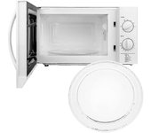 Horno de microondas Placa de vidrio de microondas Placa giratoria de vidrio Reemplazo de placa de base plana Bandeja de vidrio 24.5cm / 9.6 pulgada...