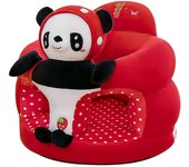 Flye Asiento Silla Sit Up Plush Sofá para niños pequeños Soporte de silla Asiento de piso Aprende a sentarteSin rellenos C
