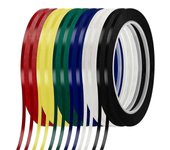 12 rollos de cinta de pizarra blanca de 1/8 de pulgada, cinta de rayas, cinta de pizarra de borrado en seco, marca de cuadrícula gráfica adhesiva d...