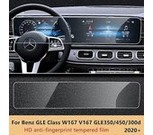 Para Mercedes Benz GLE GLS G S Glass W167 V167 GLE350/450 X167 G463 G500 W222 Pantalla de navegación del coche Película protectora de vidrio templado