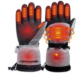 Guantes de esquí con calefacción eléctrica de invierno Guantes de calefacción de ciclismo de escalada al aire libre Guantes calefactores S14