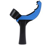 Mango de agarre de paleta de tenis de mesa para controladores que juegan al juego de tenis de mesa VR para accesorios de Quest 2 Negro