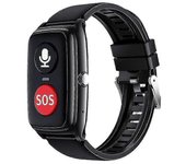 Pulsera inteligente 4G Sos para personas mayores con información GPS Empuje el monitoreo de la frecuencia cardíaca con reloj de seguimiento incorpo...