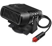 Calentador de coche de alta potencia Descongelador Calentador de coche Calentador de ventilador de coche 12v Calentamiento rápido Desempañador 120w...
