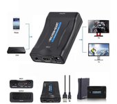 Adaptadores HDMI a Scart Convertidor de audio de video Adaptadores de conmutador