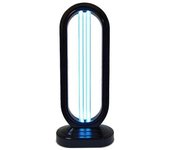Lámpara UVC Lámpara ultravioleta de escritorio con control remoto doméstico EU PLUG A Negro