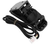 Pedal Acelerador Pedal Pedal Acelerador Acelerador de Coche Eléctrico Control de Velocidad del Pedal Kit de conversión de bicicletas negro