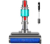 Cabezal eléctrico de fregado en seco y húmedo para aspiradora V7 V10 V11 V15, cepillo giratorio de limpieza para suelos duros y un