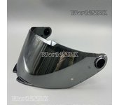 MT Casco Visor Protector para THUNDER 4 SV Protector solar Capacete Parabrisas Protección UV Motocicleta Reemplazar lente extra MT-V-28B Plata